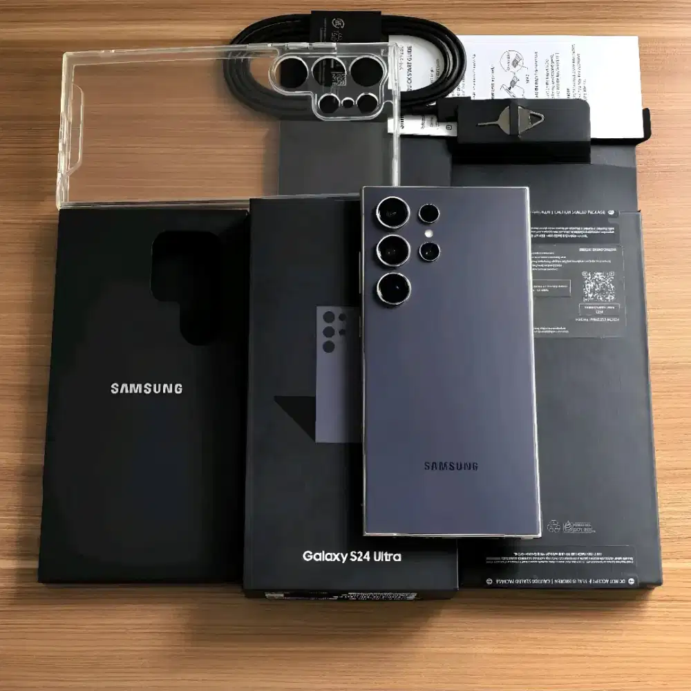 Samsung S24 ULTRA 12/256 Violet SEIN Bagus Lengkap