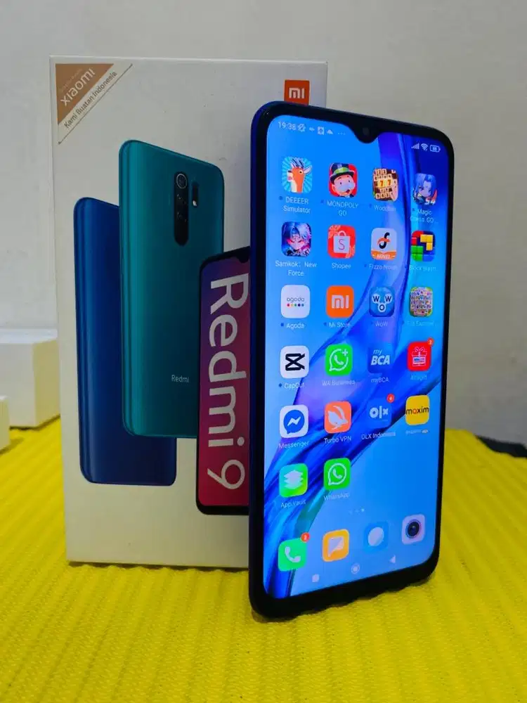Xiomi redmi 9 4/64gb ( ori rasa baru)