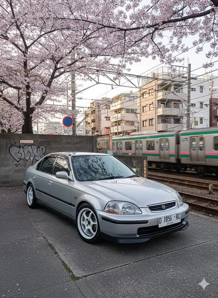 Honda Civic Ferio Manual ganteng terawat glowing modif proper