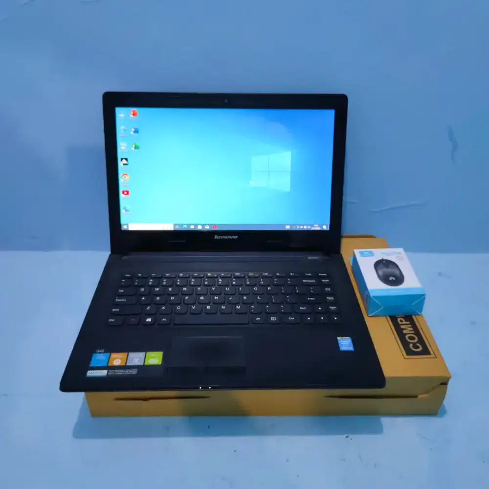Laptop Lenovo Slim Core i3 Gen 4 Ram 8 Siap pakai Win 10