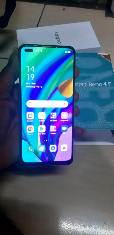 OPPO RENO 4f Fullset