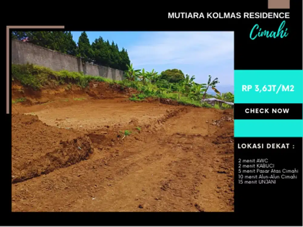 Strategis di Jalur Wisata! Kavling Kolmas: Dekat Wisata Alam, Cocok Dibangun Villa/Homestay