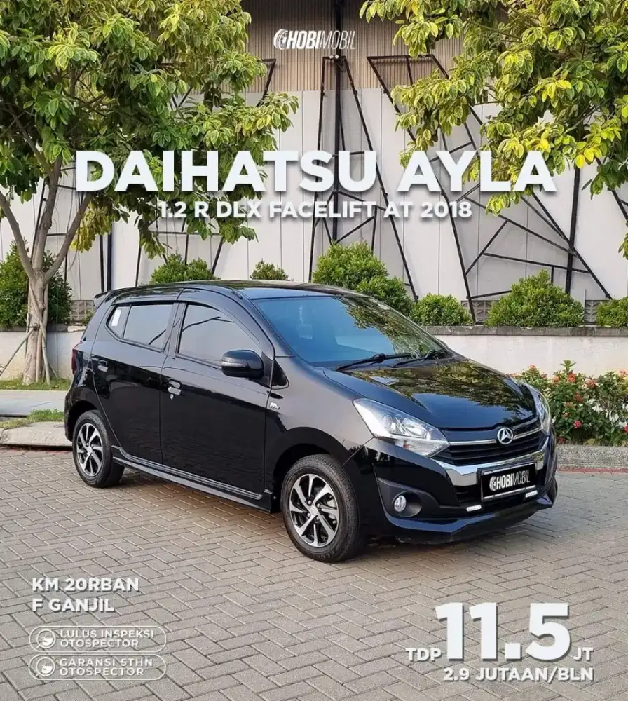 Ayla 1.2 R DLX Facelift AT Thn 2018