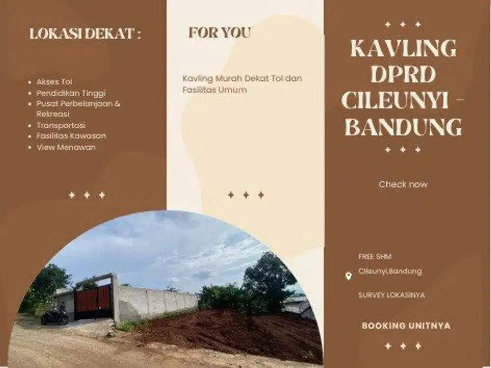 Kavling A2 156m²: Lokasi Prime untuk Kosan Elit, Dekat UNPAD/ITB. Sisa 1 Unit!