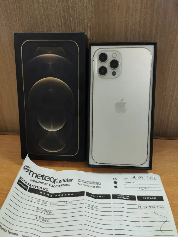 Iphone 12 Pro Max 256gb resmi iBox PA/A