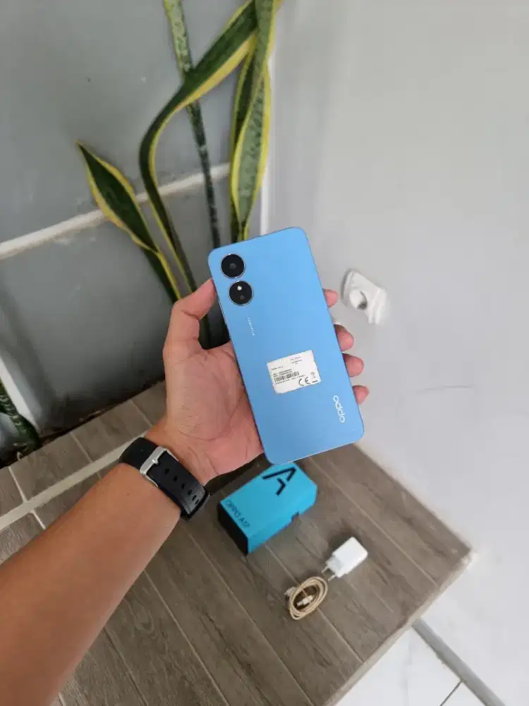Oppo A17 Blue Lake