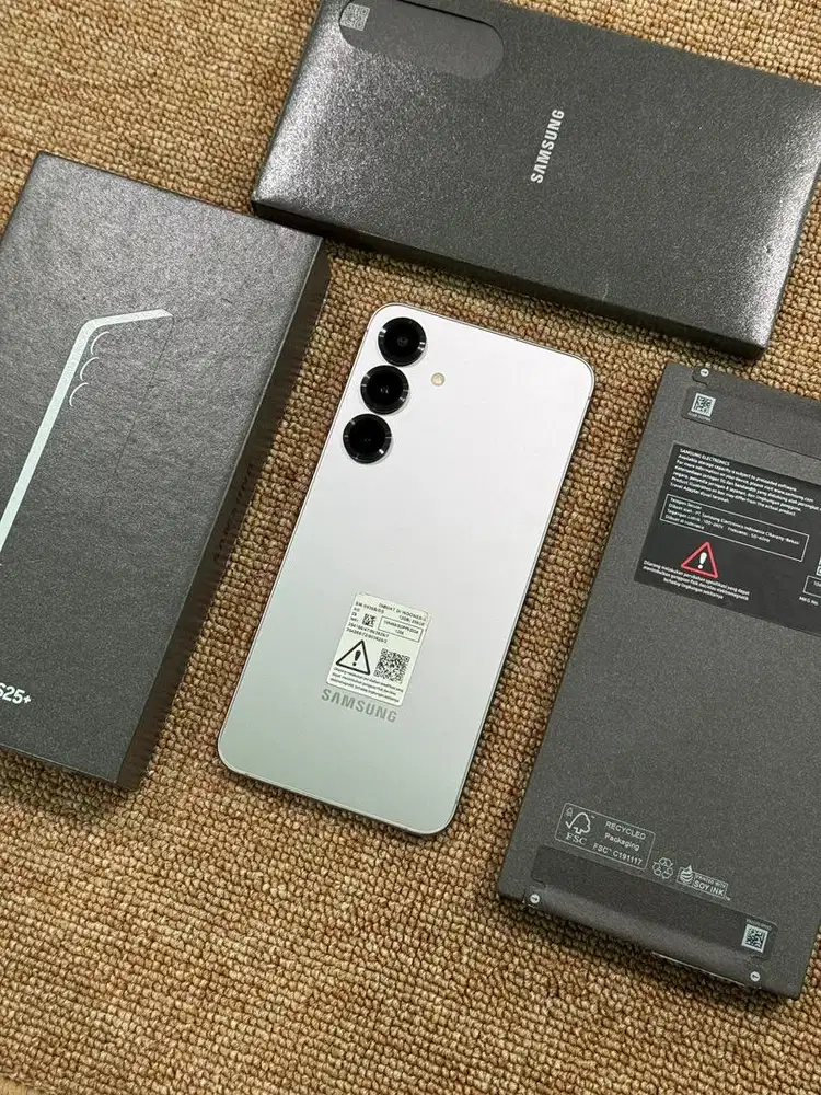 Samsung s25 plus ram 12/256gb fullset original