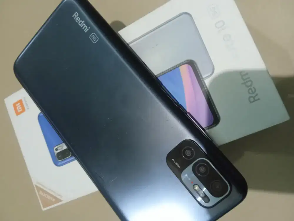 Xiaomi Redmi Note 10 5G  8+5/128  Fullset Ori Segel Resmi