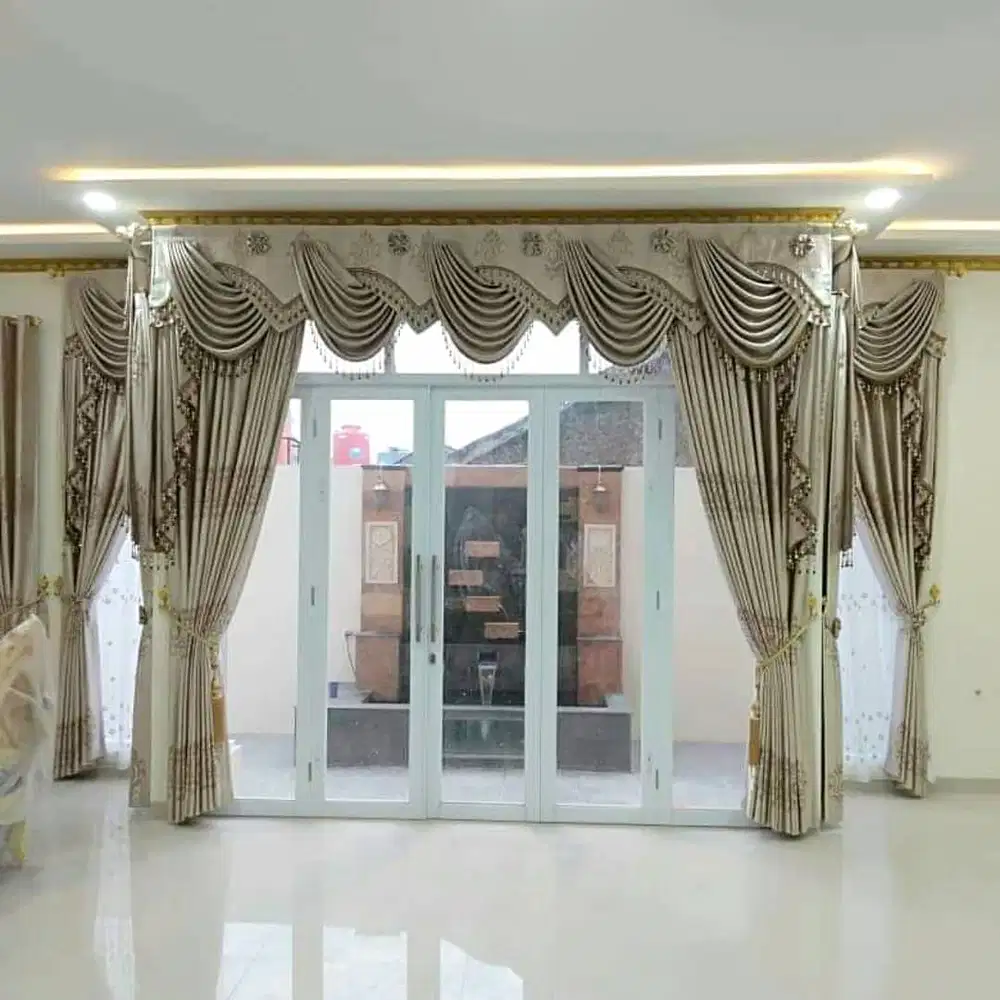 Pembuatan Gorden Pasang Wallpaper Korden Gordeng Horden Roller Blind