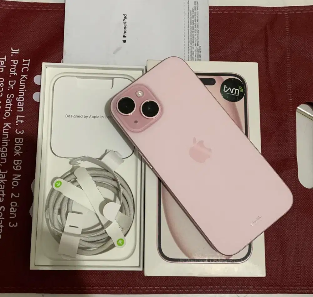 iPhone 15 Pink 128gb iBox