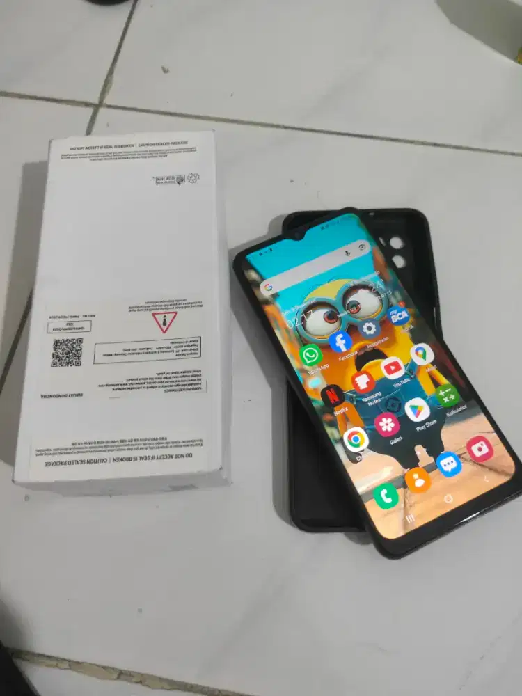 Dijual Samsung A12 ram 4/128gb
