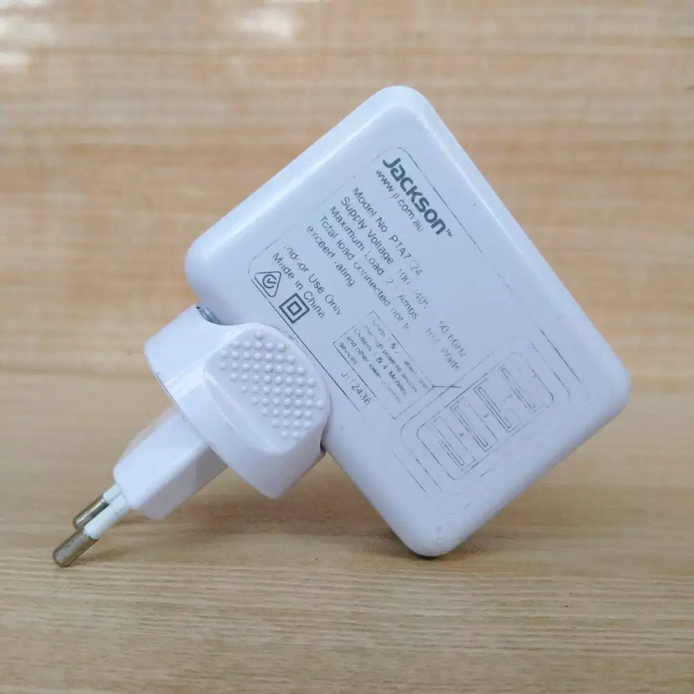 Charger Jackson 4 Port USB Original Adaptor Charger 5V 2.1A Total 21W