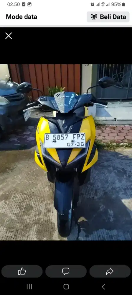 Yamaha aerox tahun 2018