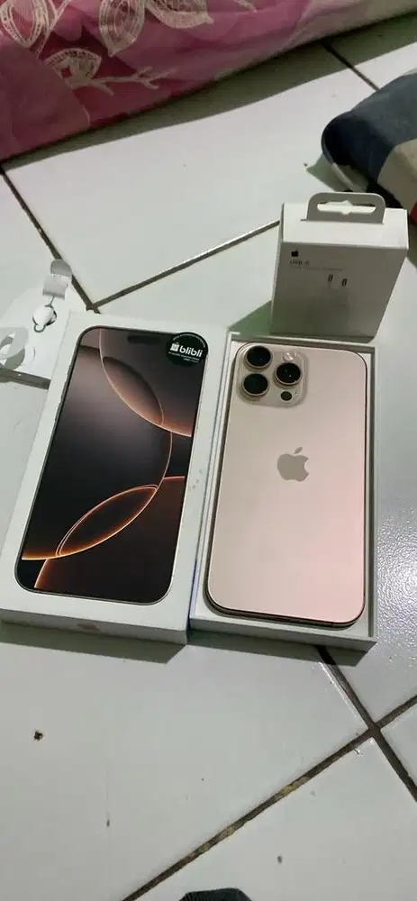 Ip 16 promax ram 256 batre 100 pemakayan 4 bulan