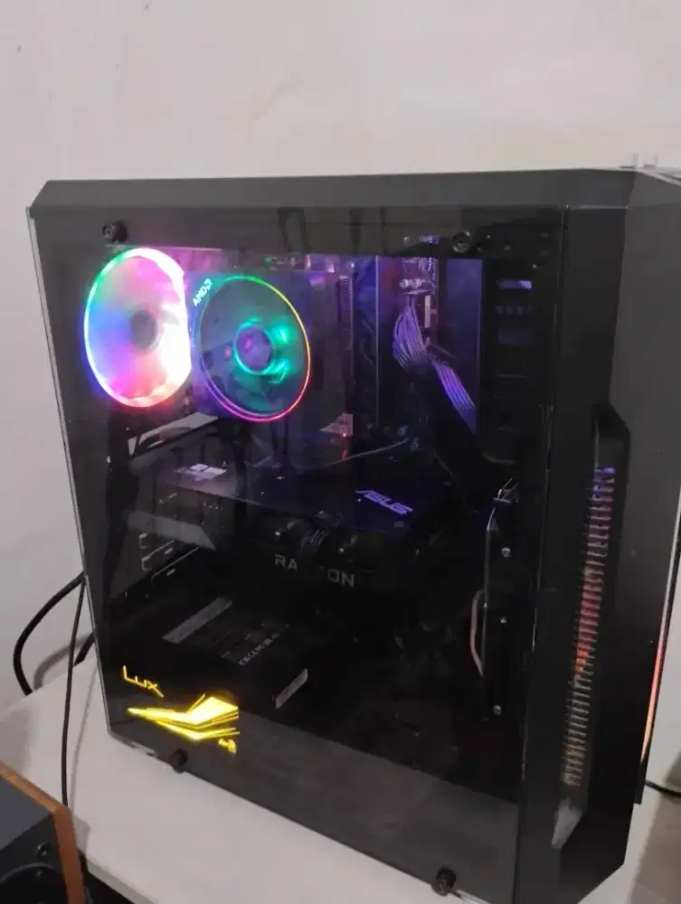 Pc rakitan ryzen 7 3700x vga rx6600xt