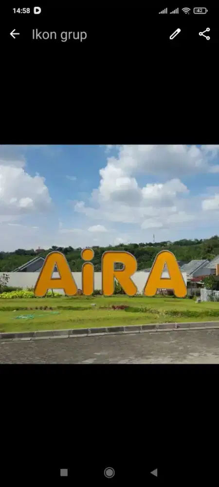 JUAL CEPAT RMH TYPE CLUSTER DI PERMATA PURI - NGALIYAN HARGA MURAH