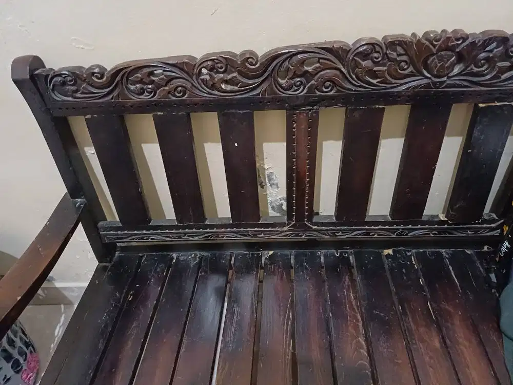 Kursi jati ukir tua edisi batal deal