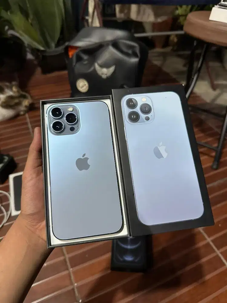 iPhone 13 Promax 256GB iBox plp original ( Sierra Blue )