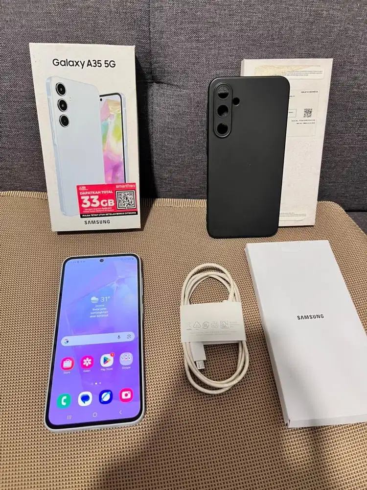 Samsung A35 5G 8/256 Lengkap ori