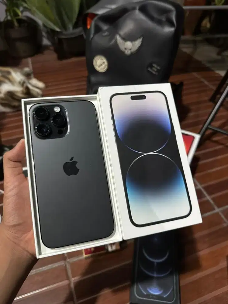 iPhone 14 Promax 1TB iBox baca deskripsi ( Space Black )