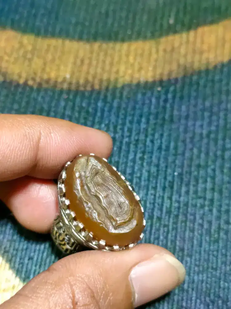 Batu akik sulaiman madu junder sakral unik antik