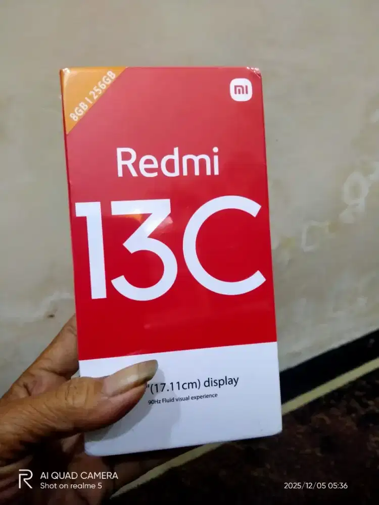 Redmi 13C(8/256)segel dos (Baru)ex undian Mall.cuman 1bj.PASS