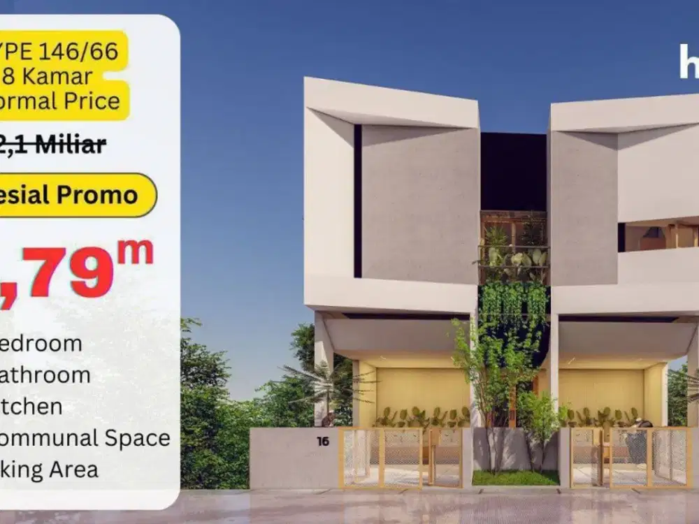 Rumah Kost 8KT 8KM Type 146/66 Passive Income Juragan Kos Langsung Cuan Profitable Murah Full Akses Strategis Cibanteng Ciampea Bogor