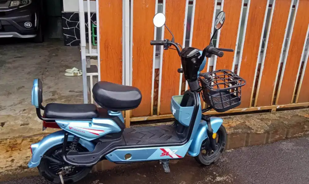 Sepeda listrik,bisa buat jalan² jauh
