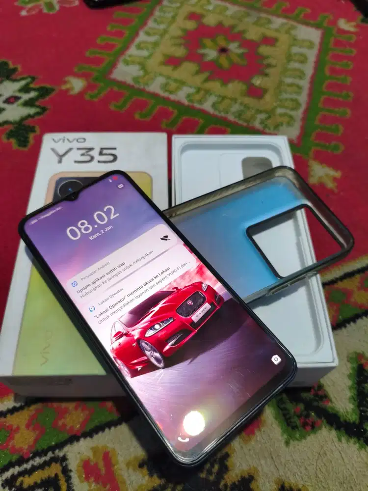 Vivo y35 8/128, snapdragon680 game ML lancar jaya