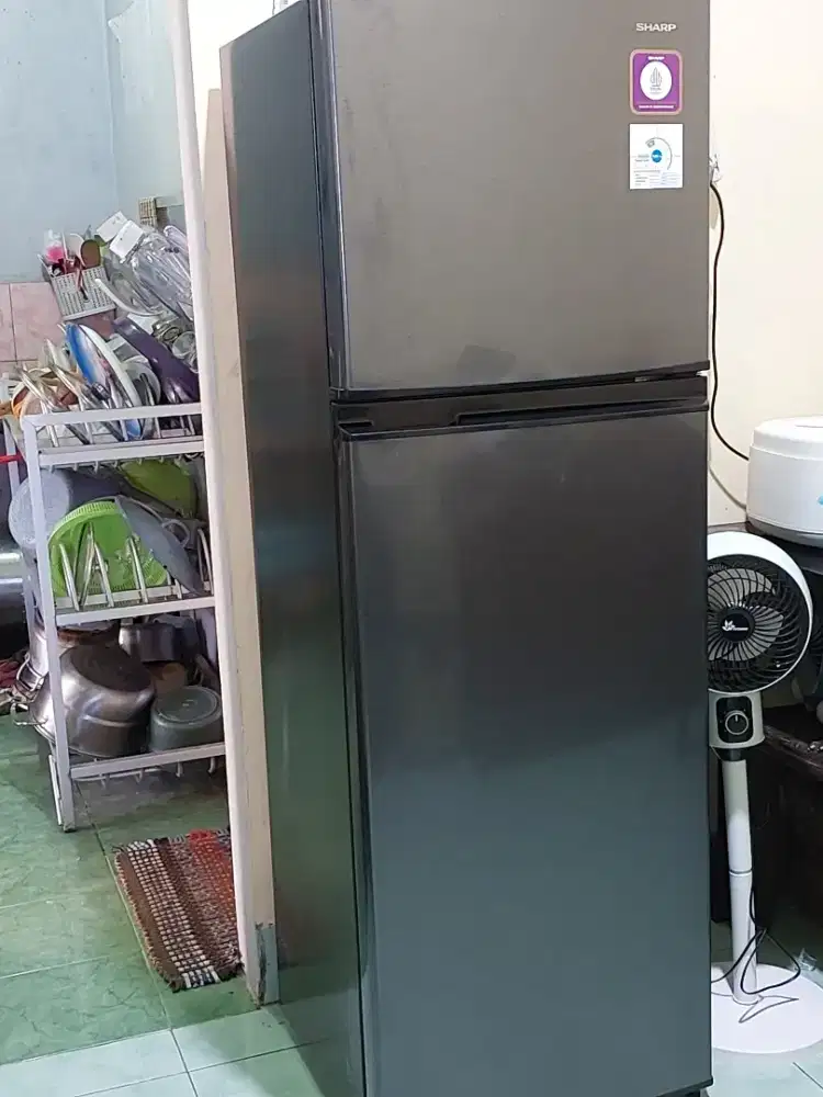 KULKAS SHARP JUMBO 2 PINTU
