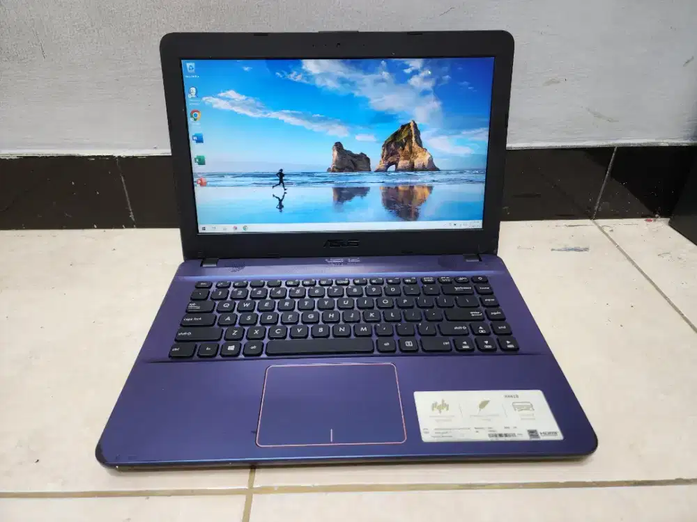 Laptop Asus X441B A4 4/1tb Normal Tinggal Pakai