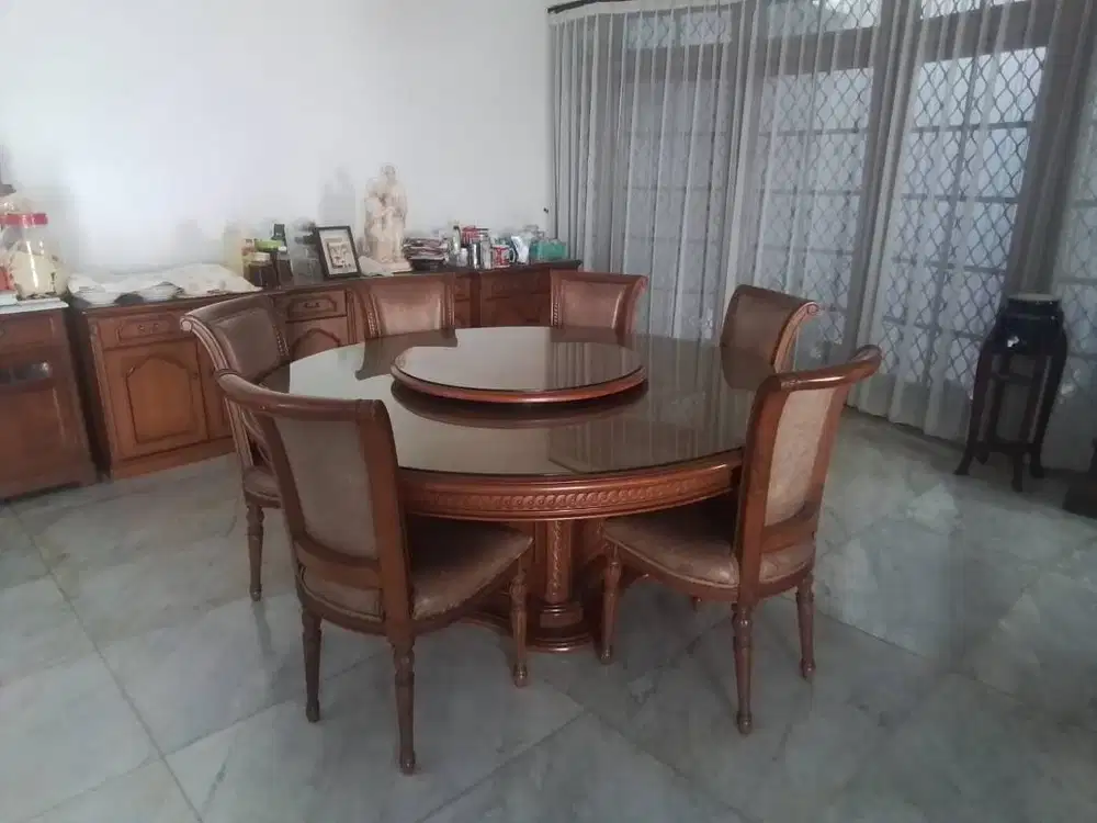 Bisa nego - Sweet Room Set Meja Makan & Kursi Kursinya