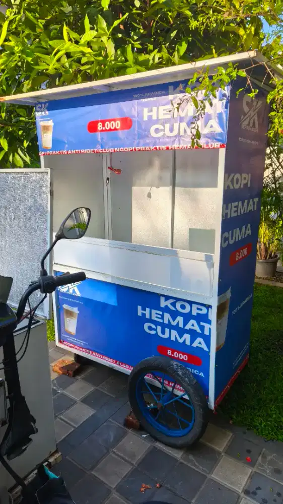 DICARI BANGET JAGA KIOS KOPI CISAUK