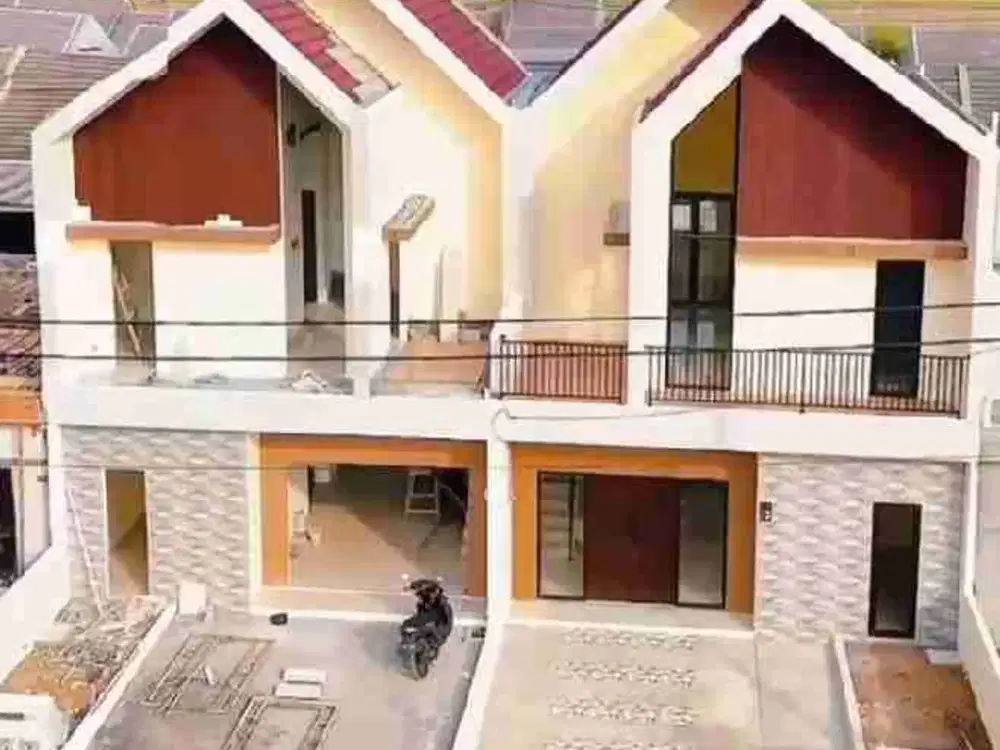 jual rumah minimalis clasic 2 lantai strategis daerah juanda