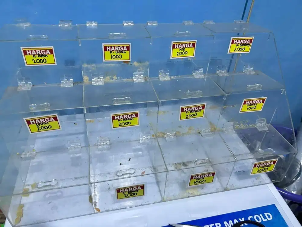 Akrilik sekat toping