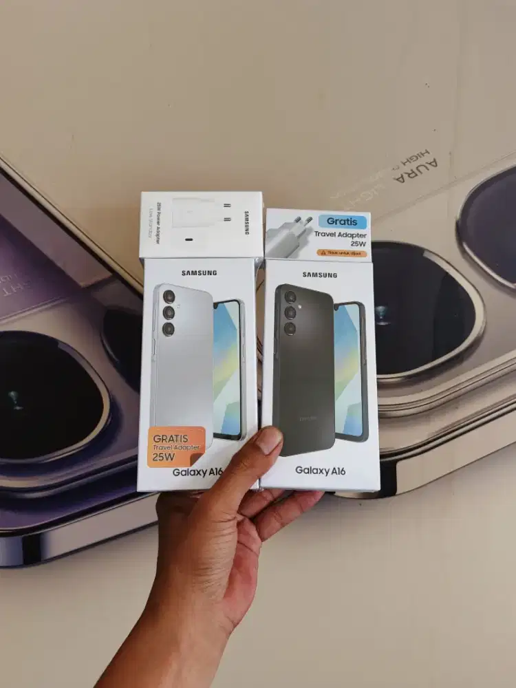 Berminat silahkan WA Samsung Galaxy A16 8/256 Garansi resmi 1thn