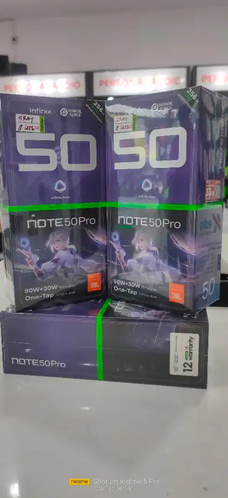 PROMO GEDEN INFINIX NOTE 50 PRO RAM 8/256