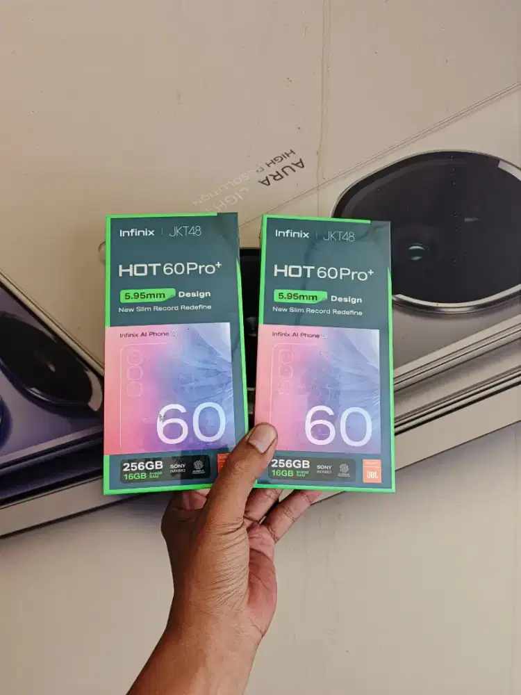 Berminat silahkan WA Infinix Hot 60 Pro+ 8+8/256 Garansi resmi 1thn