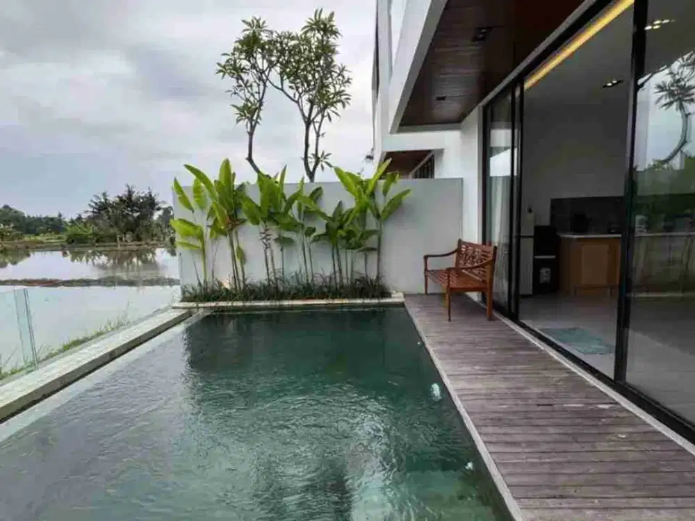 dijual villa baru voew sawah&gunung lokasi ubud