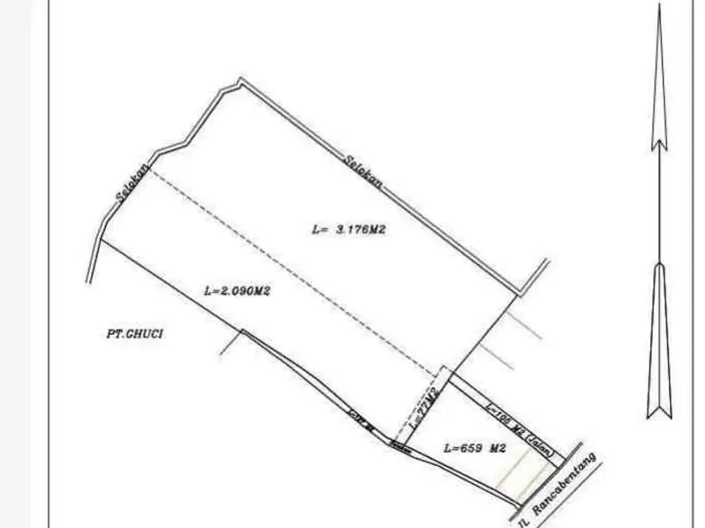 Jual tanah cimahi rancabentang SHM cocok untuk  tempat tinggal, gudang atau tempat usaha