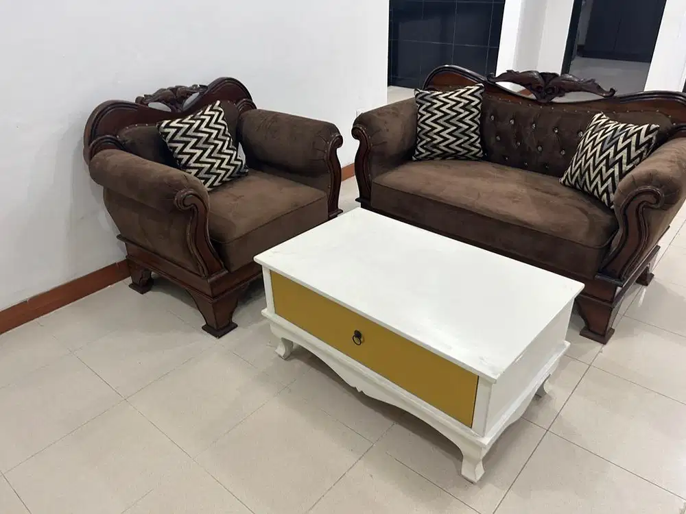 Sofa jati murah seperti baru