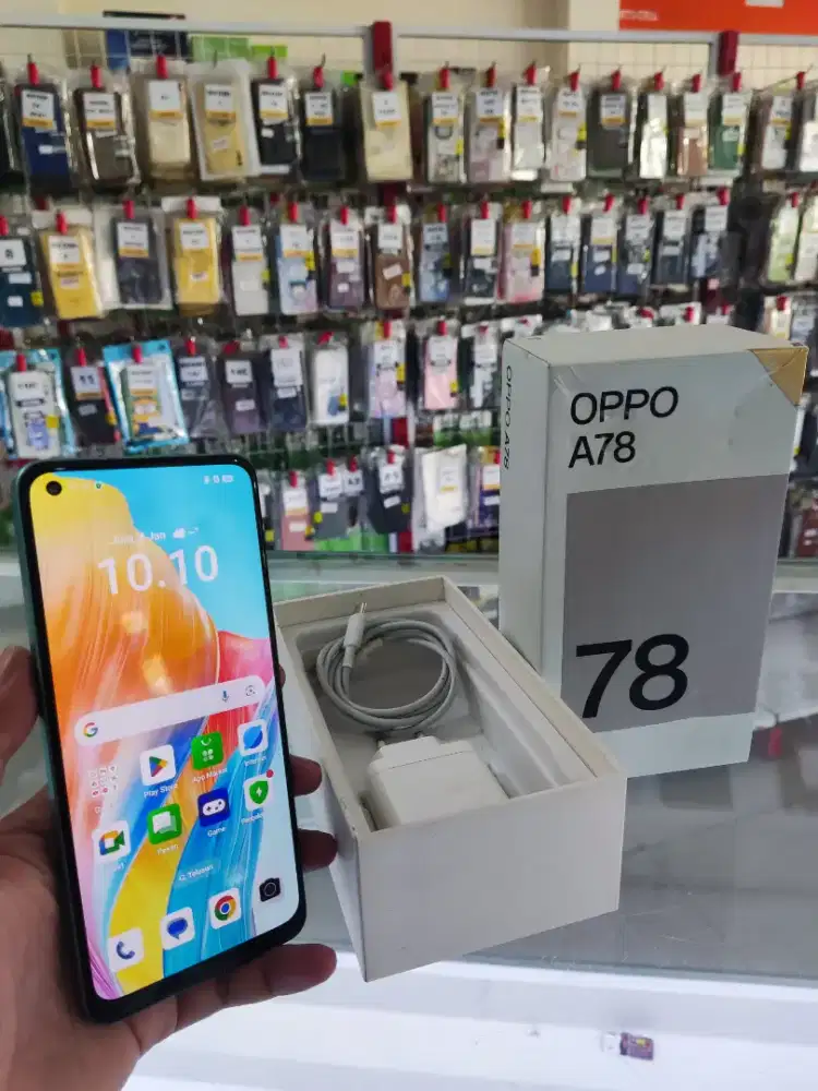 Oppo a78 ram 8/256 second ori