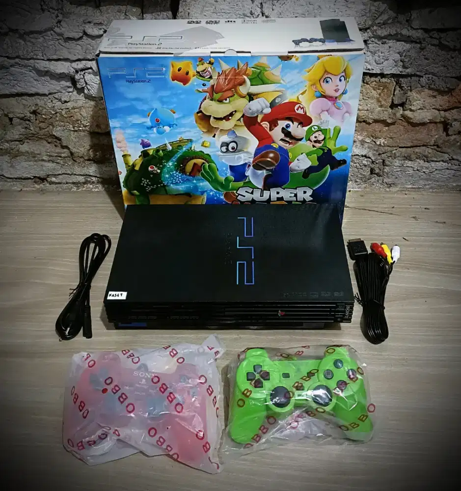 Ps2 fat/tebal kaset (bekas)