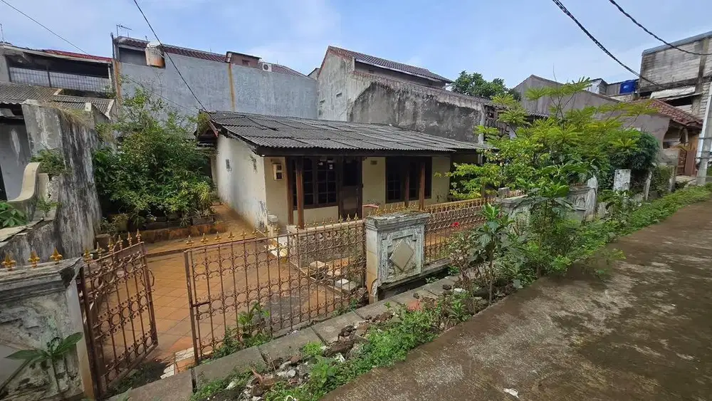 Tanah 204 meter 400jtaann gratis rumahnya deket LRT dan TOL jatibening