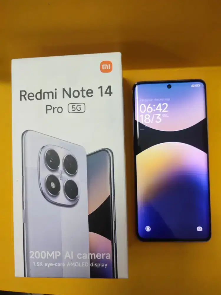 Xiaomi Redmi Note 14 5G 12/512gb Second Bergaransi Bisa TT