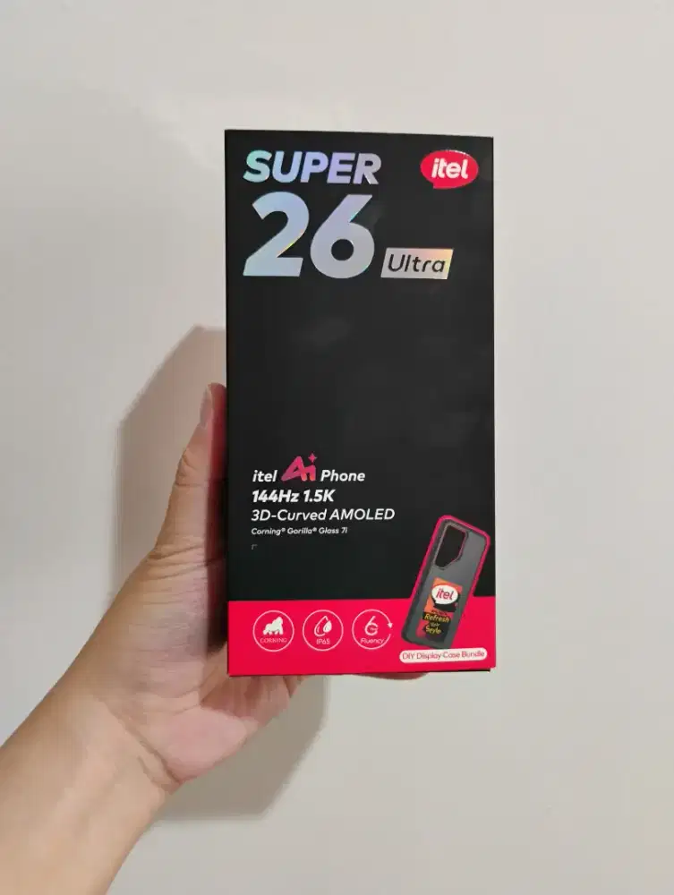 (BARU) iTel Super26 Ultra 8/256, SEGEL Garansi Resmi, Bisa COD
