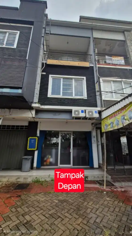 Ruko 3 lantai Dijual Cepat di Karawaci Hadap Jalan Raya