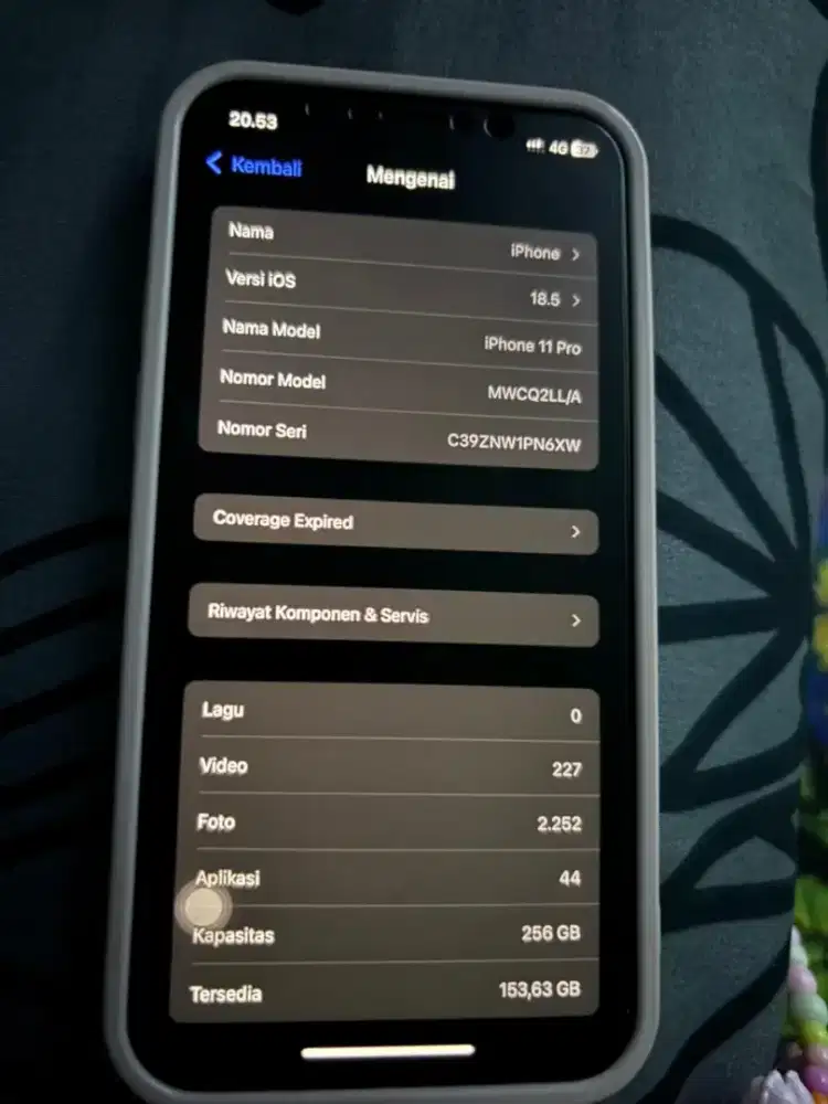 Iphone 11 pro 256gb batangan