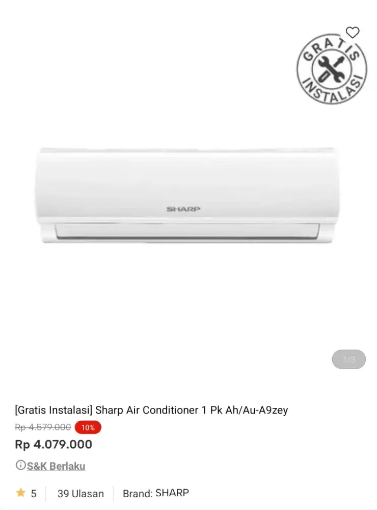 ac promo gratis pasang  bisa cicilan syarat ktp tanpa dp