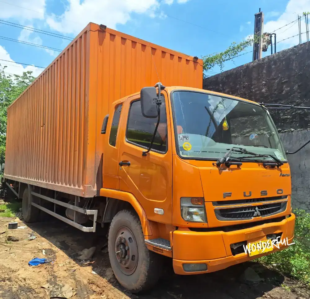 Mitsubishi Fuso 240Ps Box Besi Long 2022 awal Turbo Bio Solar Hlong